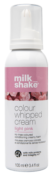 Coloured Whipped Cream 100ml - Light Pink-0