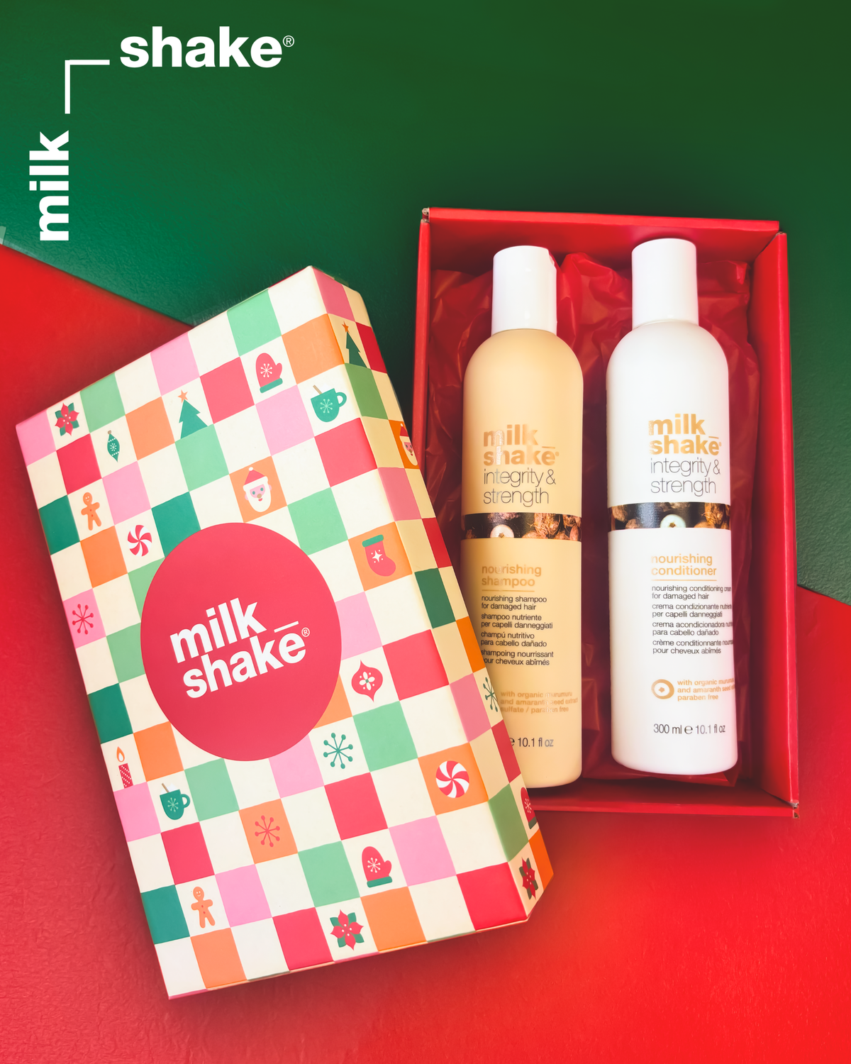 milk_shake Integrity and Strength Duo Christmas Giftset
