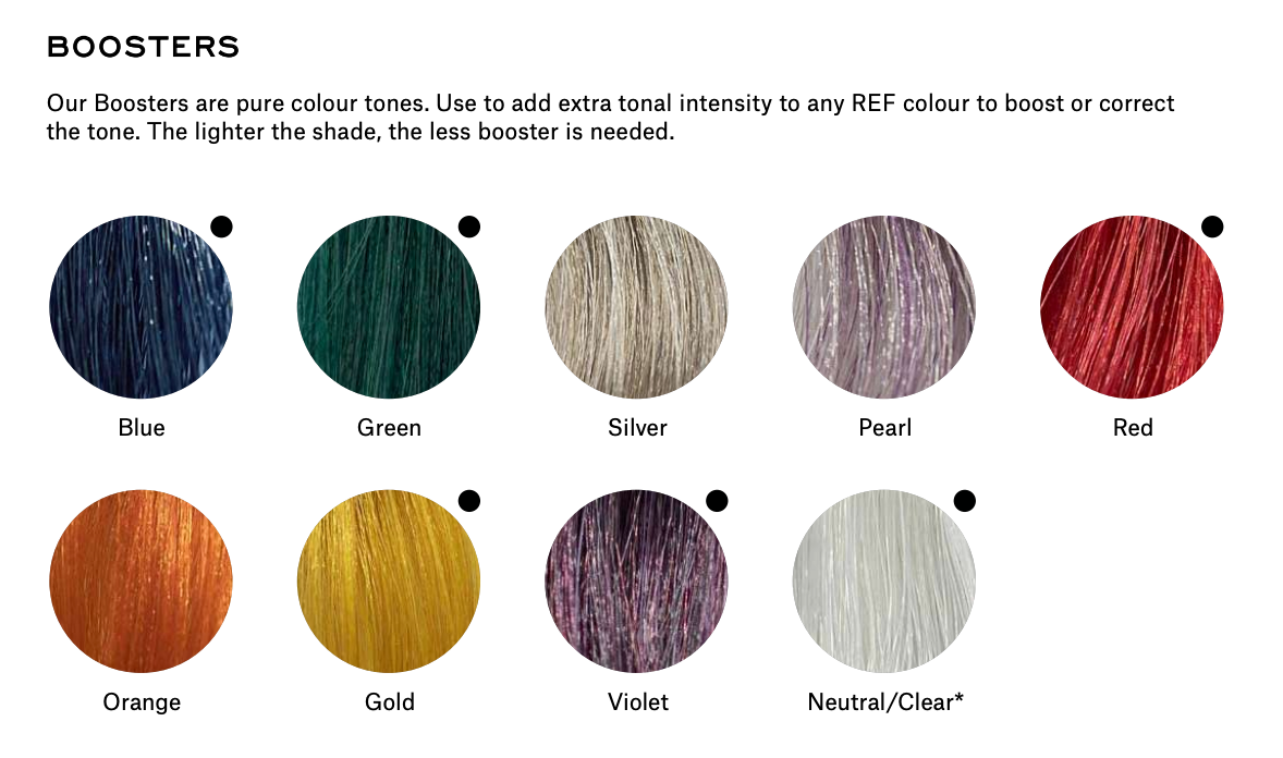 REF Permanent Colour - Boosters