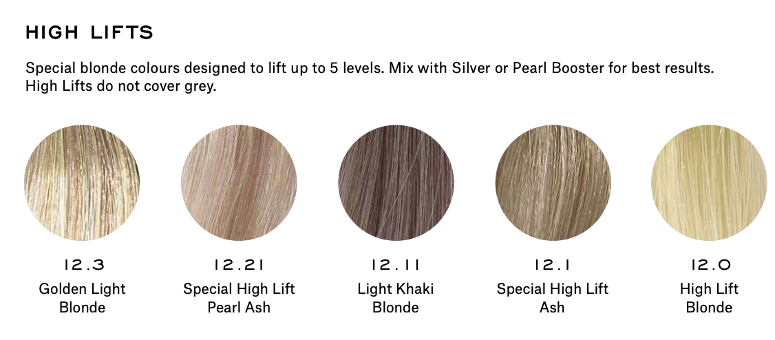 REF Permanent Colour - High Lifts/Pastels