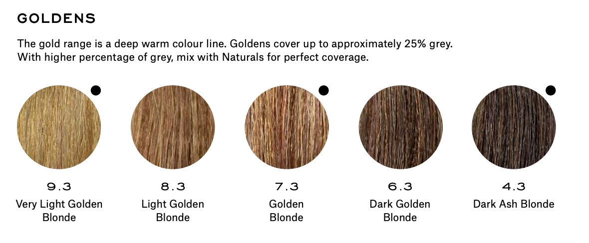 REF Permanent Colour - Woods/Goldens/Coffees