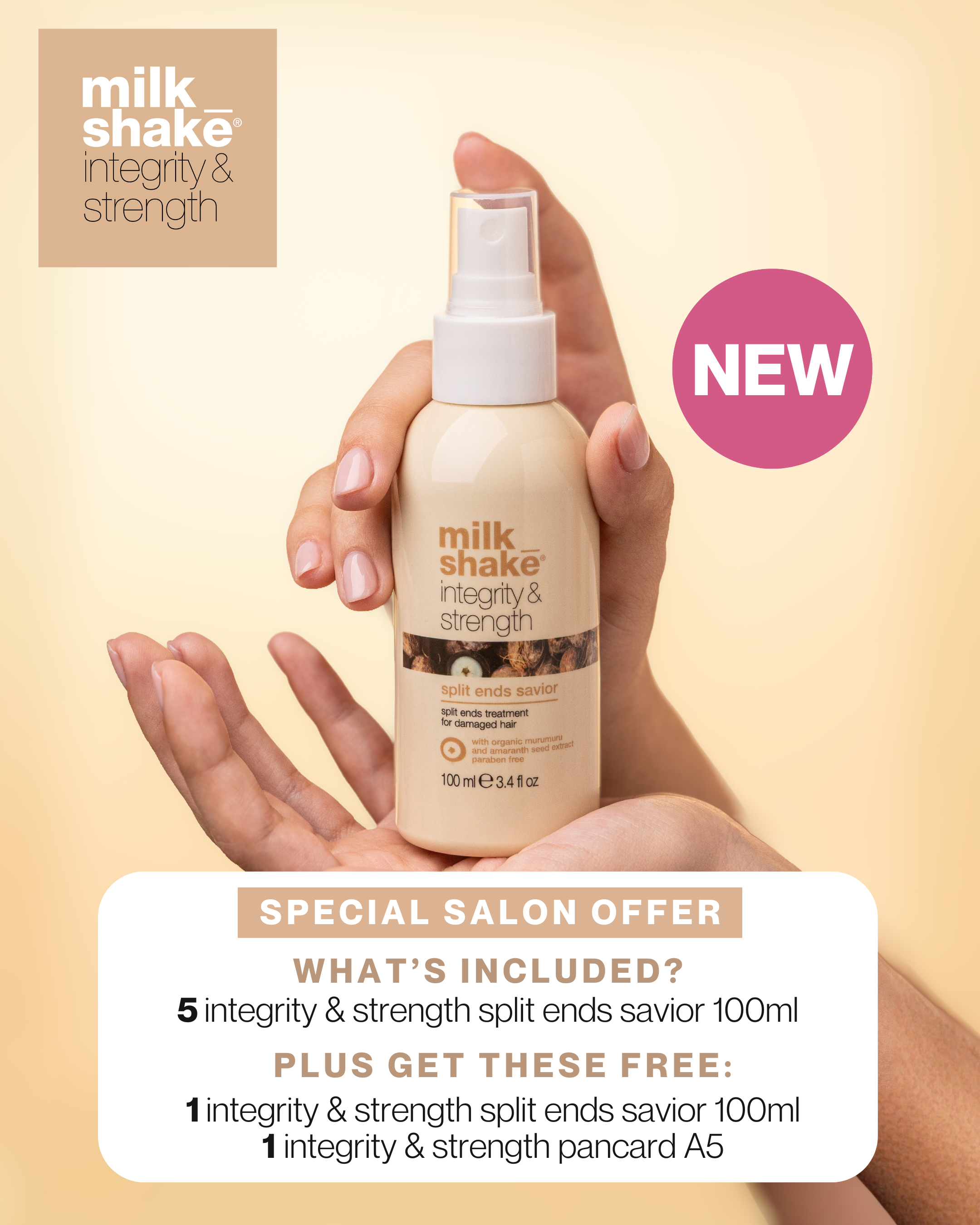 INTEGRITY & STRENGTH SPLIT ENDS SAVIOR PROMOTION