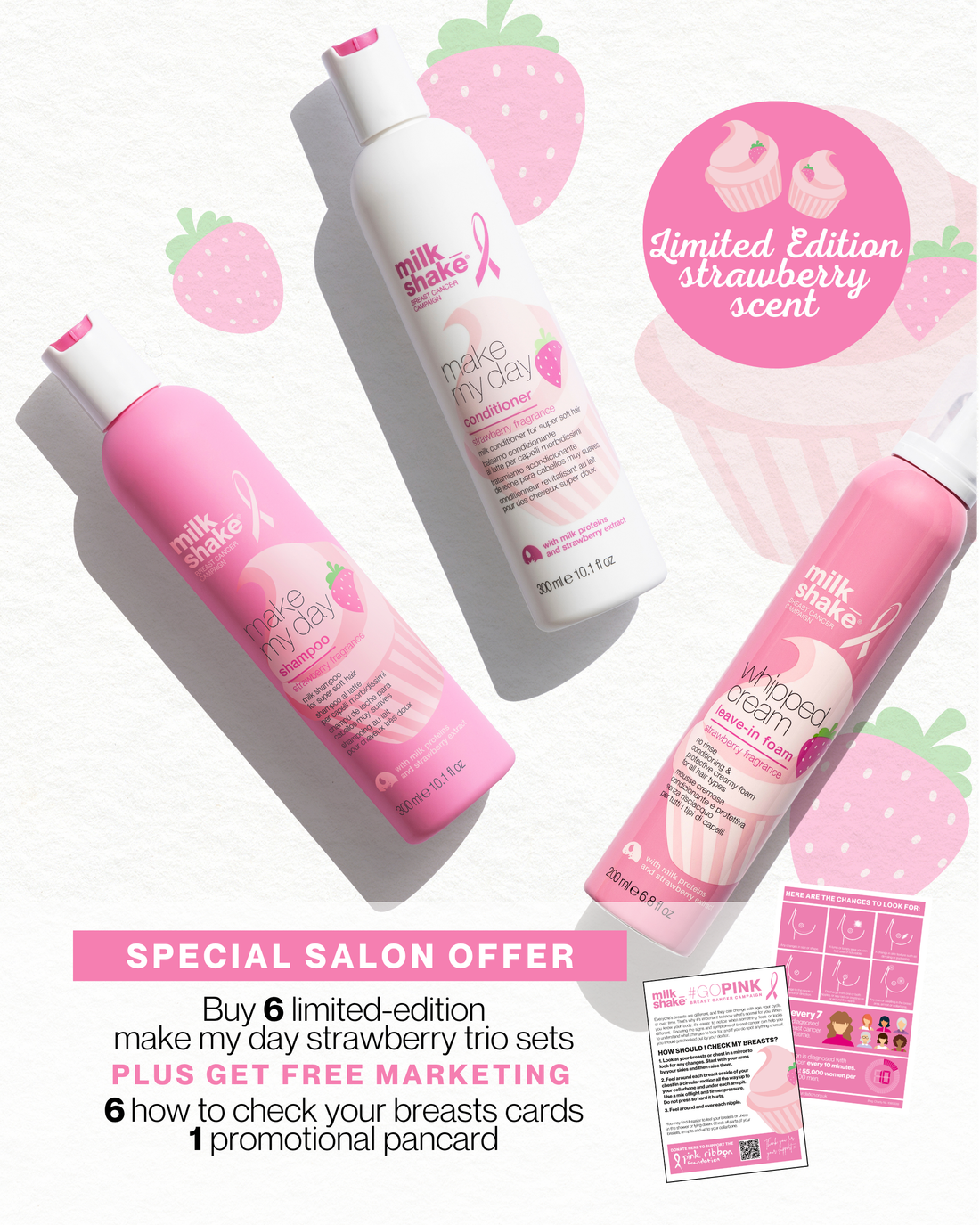Go Pink Promotions 2025 NEW STRAWBERRY FRAGRANCE