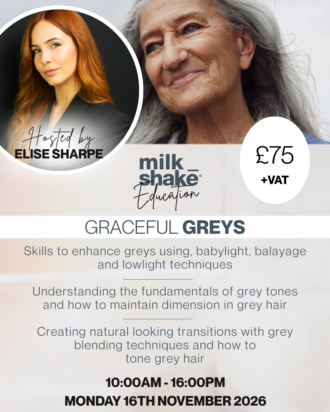 Graceful Greys with Elise Sharpe