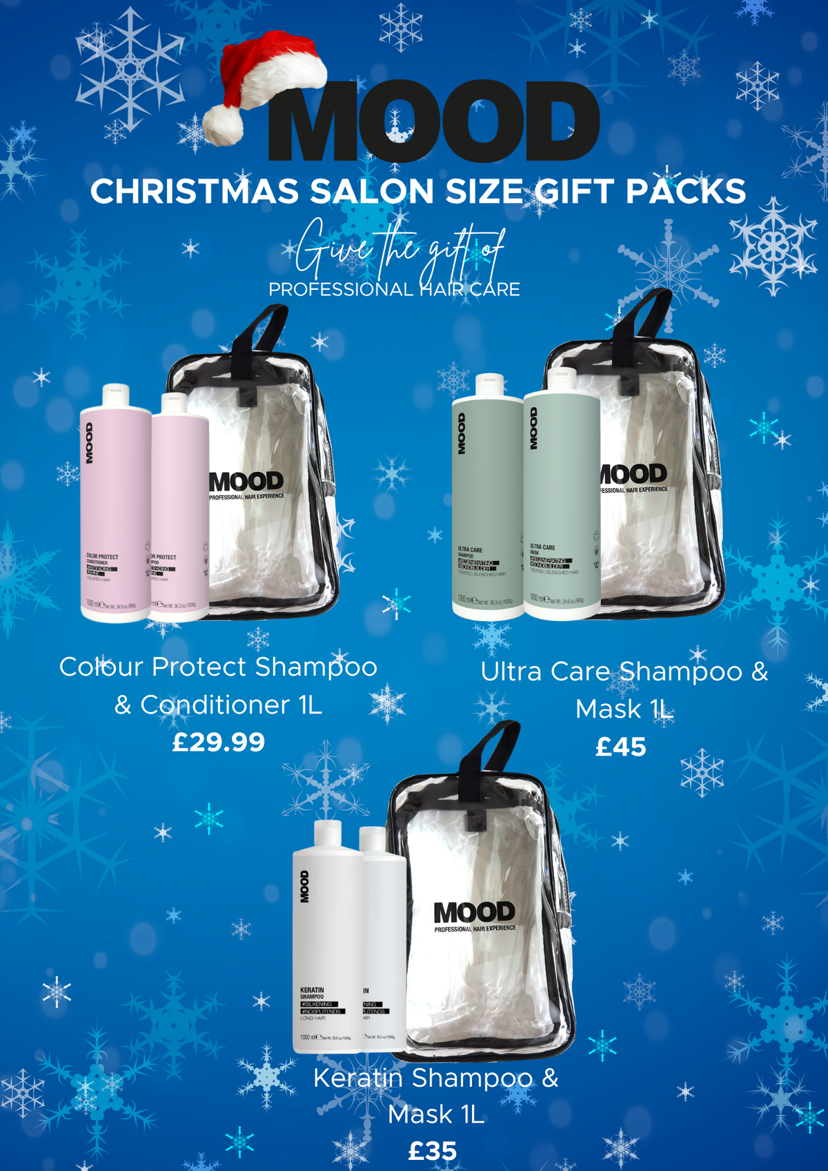 Mood Xmas Packs - Salon Size