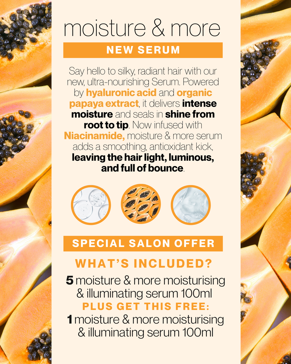 Moisture &amp; More serum Intro 5+ 1 FREE