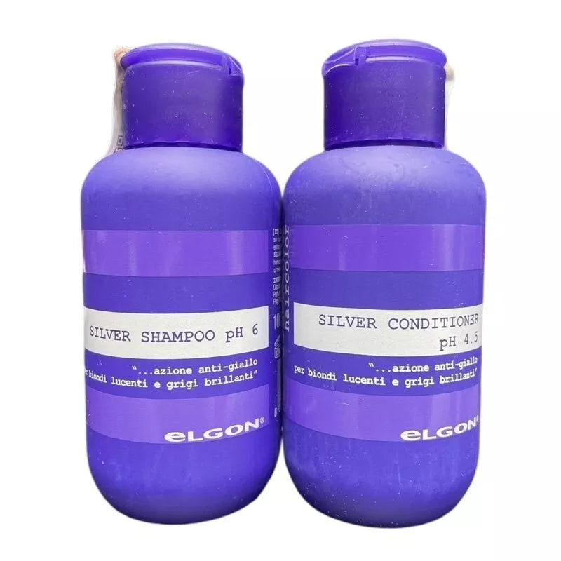 elgon Silver Shampoo &amp; Conditioner 100ml