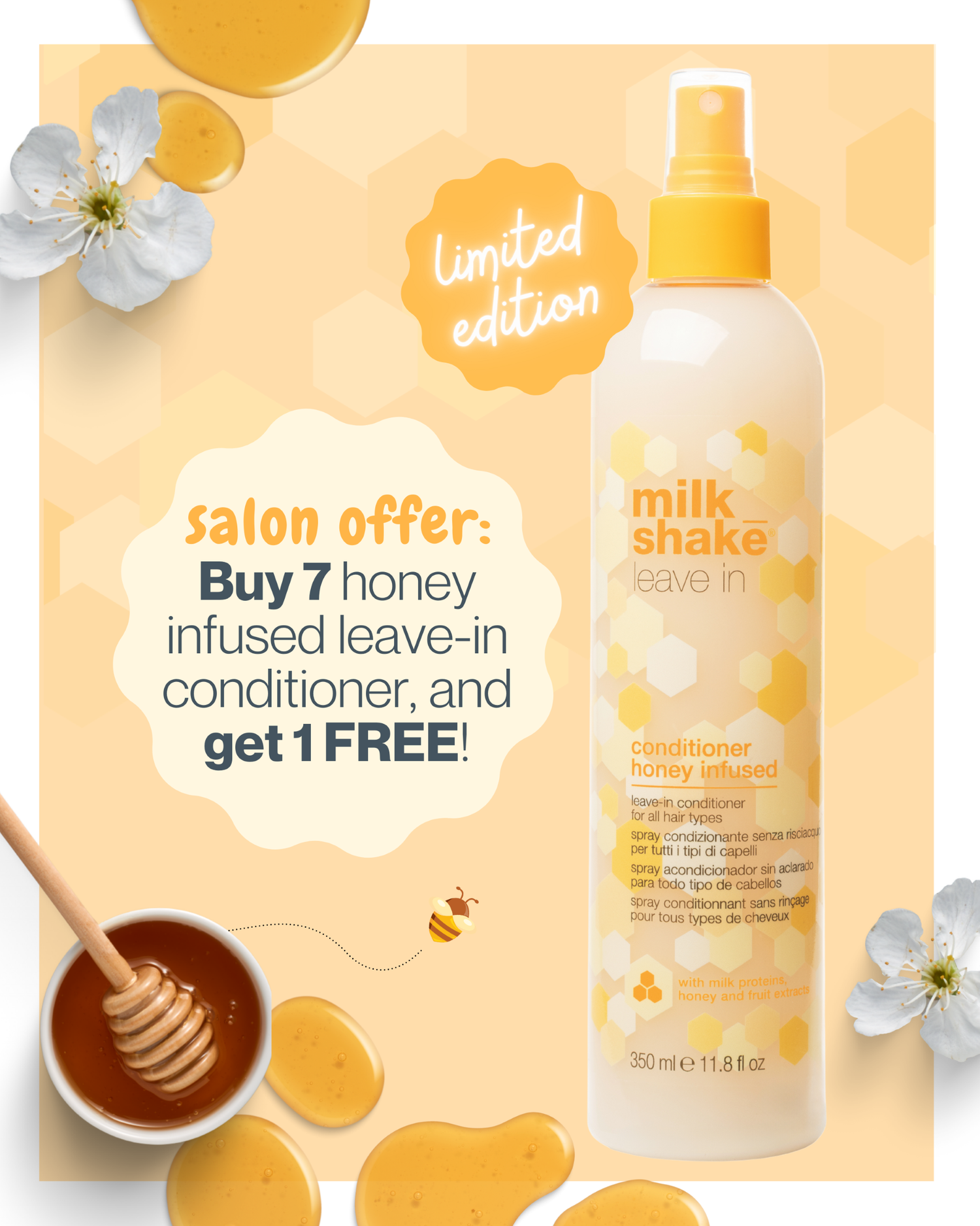 Limited Edition Honey Leave in Promotion